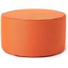 Lumaland Pouf Poltrona Sacco Sgabello | 45cm x 25cm Tavolino Indoor/Outdoor | Con riempimento flessibile in EPS [Arancione]