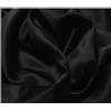 Russo Tessuti Tessuto Raso RASONE da Arredo Tappezzeria Tende Divani Tinta Unita 270x280cm-Nero