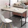 Valdoza Tavolo Pieghevole A Muro Salvaspazio, Scrivania Richiudibile, Marrone-grigio 90x50x70cm (Yellow, 120x60x70cm)