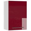 Vicco Pensile da cucina Fame-Line, Bordeaux lucido, 50 cm, per la combinazione con altri moduli della serie Fame-Line