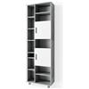 Vicco Mobile bagno alto Ilias, Calcestruzzo, 60 x 190 cm, con ripiani regolabili per una conservazione ordinata