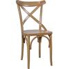 Sedam Srl Sedia Archi, in Legno Massello, Varie Sedute e Colori (Rovere)