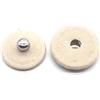 Bantopgong Set di 10 Bottoni Automatici in Metallo di Grandi Dimensioni in Rame, Bottoni in Tessuto per Soprabito, Abbigliamento, Accessori per Cucire, 17mm