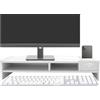 Generico Monitor Stand per la scrivania - supporto per computer, Office | Organizzatore di monitoraggio a 3 livelli per la workstation di visualizzazione, Studia College Dorm Business Reading Classroom D