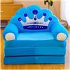 YUDIZWS Divano pieghevole per bambini del fumetto, divano per bambini pieghevole in peluche forma per bambini Divano Schienale Poltrona letto imbottita 2 in 1 Flip Open Couch Seat