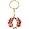 Doni Bomboniere Laurea 12PZ Portachiavi con Corona D'Alloro Idee Regalo Complete Originali Economiche