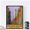 Nacnic Vintage Poster Vintage Poster America. Fifth Avenue, New York. Formato A3