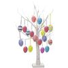 Generico Albero Pasquale Illuminato con Rami LED Uova Colorate | Albero di Tavolo Artificiale | Decorazione Pasquale Luminosa per Casa Soggiorno Camera Bambini Feste Primavera Scrivania Interni