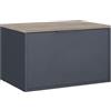 Vicco Credenza Betti, Antracite/Sonoma, 60 x 36 cm con porte, adatto per la conservazione in soggiorno o in camera da letto