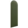 murando - Testiera Letto Imbottita - Staccionata - Velluto Qualità - Antimacchia - 100x20 cm 1 Pezzo - Pannelli Decorativi per Pareti - Cuscini Testata Letto - Pannelli Imbottiti per Cameretta - Kaki