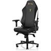 Secretlab Sedia da Gaming TITAN Evo Classic - Sedia da Computer Reclinabile, Ergonomica & Comoda con Braccioli 4D, Cuscino per la Testa Magnetico & Supporto Lombare in 4 direzioni - Nero - Similpelle