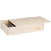Cassette in legno Scatola per Vino in Pino| 6 Bottiglie 750 ml |Misura Interna 51,6X33,7X9,3 |Custodia/Contenitore Vino/Birra| Per Compleanni Matrimoni Eventi ART. TSCO6