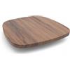 Generico SEDILE POLIMERICO IN LEGNO MULTISTRATO MDF CON FINITURA IN LAMINATO COMPATIBILE CON SEDIE E SGABELLI (Noce)