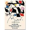 ZENCIX Famosi Dipinti di Joan Miro Poster surreali Astratti su Tela Joan Miro Quadri e Stampe su Tela Immagini di Joan Miro per la Decorazione della casa 50x70 cm Senza Cornice