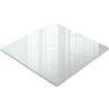 Wallfluent Top del Tavolino 60x60 cm | Facili da Pulire | Antigraffio | Bordo Filolucido | Vetro Temperato | Effetto Opaco | Fai da Te (DIY) | per Soggiorno, Sala da Pranzo, Ufficio