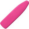 Treer Copri ASSE da Stiro Tinta Unita, Copriasse da Stiro Universale con Bordo Elastico, Copertura ASSE da Stiro per 132-139cm x 33-40cm ASSE da Stiro, Resistente allo Sporco (Rosa Rossa)