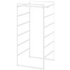 BestOnlineDeals01 JONAXEL Telaio con appendiabiti 50 x 51 x 104 cm per uso domestico e ufficio. Sistema JONAXEL. Sistemi di soluzioni di storage. Archiviazione e organizzazione. Ecologico.