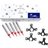 PIROTECNICA IMPAKART 100 CANDELINE MAGIC FLAMBE FONTANE LUMINOSA PARTY TORTA 12Cm, categoria f1 (USO INTERNO ED ESTERNO) con clips
