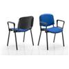 KARISMA - ISO IMBOTTITOB, Sedia in Plastica Casa/Ufficio/Attesa/Scuola/Bar, Blu