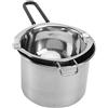 Yardwe Pentola a Bagnomaria Scalda Burro in Acciaio Inox Pentola per Sciogliere Il Cioccolato da Cucina Padella per Burro Cioccolato Formaggio Caramello Bonus