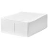 BestOnlineDeals01 SKUBB Custodia, bianco, 44x55x19 cm per uso domestico e ufficio. Scatole per vestiti, scatole di stoccaggio e piccoli contenitori. Archiviazione e organizzazione. Ecologico.