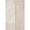 Surwin Tenda da Porta Interna Giapponese in Lino, Beige Nordico Stile Tende Oscuranti Noren Stile Giapponese Tende da Cucina Tenda da Divisoria per Finestra Cucina (90x200cm,Piazza)