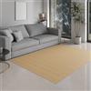 DE-COmmerce Tappeto bambù Massive, 17mm Indurito Listello La Nuovi Generazione Non Bordato Tappeto Soggiorno Cucina Made in Germany - Pure, 100x160 cm