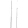 Operitacx 2 Pezzi Aghi per Ceramica, Ago Ceramica, Strumenti per Modellare in Argilla con Manico Antiscivolo Ago in Alluminio per Scultura E Intaglio per Attrezzi Argento Fai da Te
