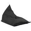 Avalon - Puff Poltrona Sacco da Esterno e Interno Gigante Shongo Deluxe Sfoderabile, Pouf Sacco Sartoriale, Bean Bag per Sedersi Impermeabile, Perfetto da Giardino, Made IT(140x175cm-Nero)