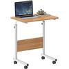 SogesHome Tavolo da Lavoro Mobile Scrivania per Computer di Supporto Regolabile in Altezza Tavolo 60 x 40 cm Extra per Divano Letto Ospedale Infermeria Lettura Mangiare, 05#1-60OK-SH