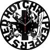 AVJERA RHCP Red Hot Chili Peppers Orologio da Parete in Vinile Disco in Vinile Orologio da Parete retrò Compleanno Capodanno Natale Regalo di Compleanno personalità Creativa