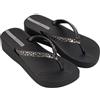 Ipanema Mesh IX Plat Fem, Sandali con zeppa Donna, grigio, 35/36 EU