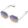 GUESS GF0385 Shiny Rose Gold/Gradient Blue One Size