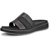ECCO Sandali da donna Flowt Oasis Slide, nero/nero, 39/40, 38, Nero, 7/7.5 UK