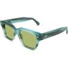 X-LAB XLAB FIJI Occhiali da sole, 52mm, Nero/Azzurro sfumato, Unisex