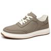sekiueo Scarpe da Ginnastica Casual da Uomo Stringate Oxford Punta Tonda Eleganti E da Passeggio,Grigio,40 EU