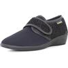 Valleverde Pantofola Chiusa Plantare e strappo COMODA E Calda (Silver, 40)