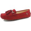 MGM-Joymod Mocassini da Donna in Pelle con Fibbia alla Guida all'aperto Camminata Casual Mocassini da Barca.YB96019 Marrone,EU38