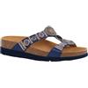 SCHOLL NEW BOGOTA BLU CIABATTA DONNA (BLU, Sistema Taglie Calzature EU, Adulto, Donna, Numero, Media, 42)