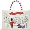 RADLEY London The Coronation Palace - Borsa multiuso in gesso con cerniera, Gesso., 29cm