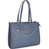 Camomilla Milano Borsa a Spalla Donna, Similpelle, Collezione Sweet Rock, Colore Azzurro