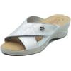 Fly Flot 96 J80 PE Bianco Ciabatte per Donna in Tessuto con Chiusura a Strappo (Taglia 39)