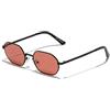 D.Franklin Occhiali da sole - Unisex - Con lenti protettive UV - Modello capri - Ovali - Per uomo e donna - Sunglasses