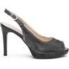 Nero Giardini E218322DE Décolleté Donna in Pelle - Nero 37 EU