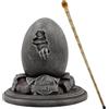 Fanattik Jurassic Park répliques 30th Anniversary Replica Egg & John Hammond Cane Set