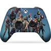 DreamController Fortnight Blue Custom X-box Controller compatibile senza fili con X-box One/X-box Series X/S di DreamController | Orgogliosamente modificato negli Stati Uniti con stampa HYDRO-DIP permanente (NON SOLO