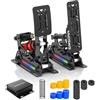 SIMSONN PRO X Ultra Sim Racing Pedals Pedali per simulatore di corsen Cella di carico per PC Pedale idraulico HE Supporto per reattore aptico (PRO X Ultra-P2-H2)