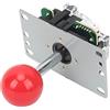 CHICIRIS Arcade Joystick Game Durevole Game Stick Rondella Cavo USB Separato Antipolvere per Computer Rosso