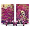 PDURMBUAB Nessuna Schiuma Nessuna Bolla Decal Skin Per PS 5 Disk Edition Console 2 Controller Vinile Cover Wraps Per PS5 Disc Version 47891