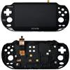 Rinbers® Schermo LCD NERO Display Touch Panel Vetro Digitizer Assembly con Telaio Combo Ricambio per Playstation PS Vita 1000 1001 PSV PCH-1001 PCH-1101